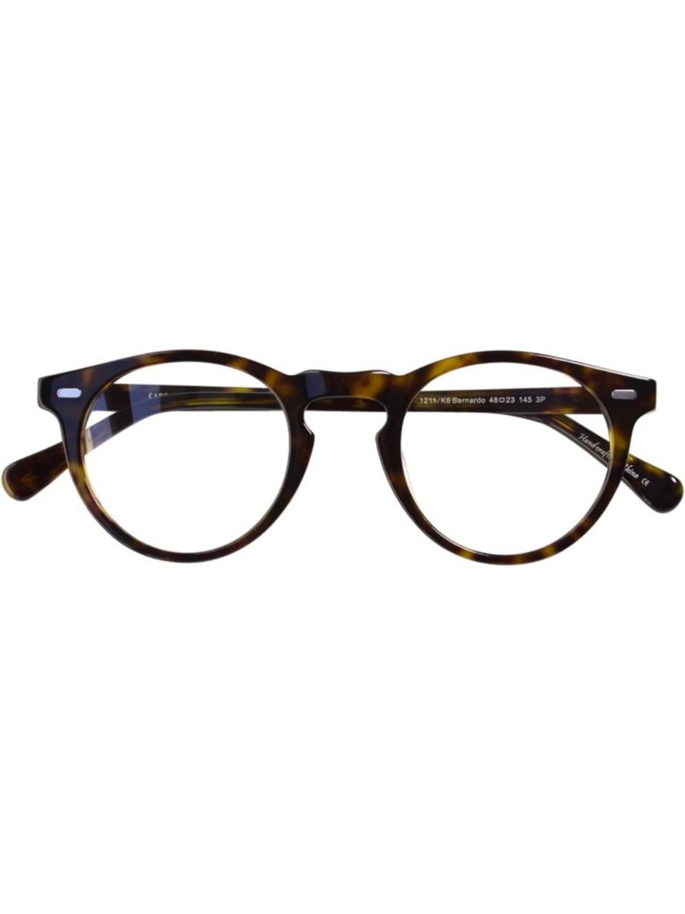 Handmade Vintage Round Eyeglasses | Unisex Acetate Circle Rim Frames